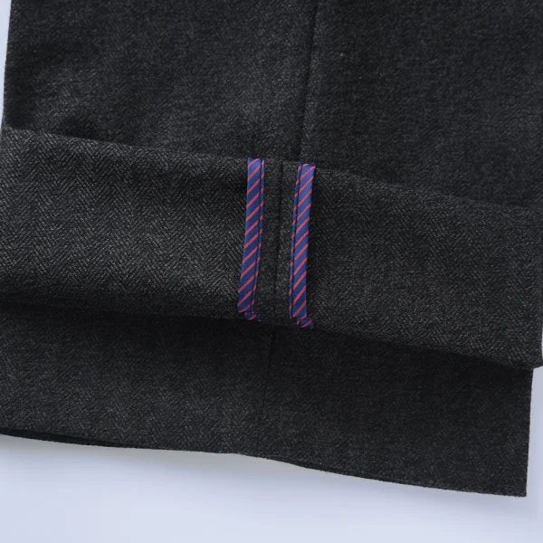 Casual Classic Cotton Soft Light Slim Fit Straight Men Dress Chino Khaki Trousers Pants