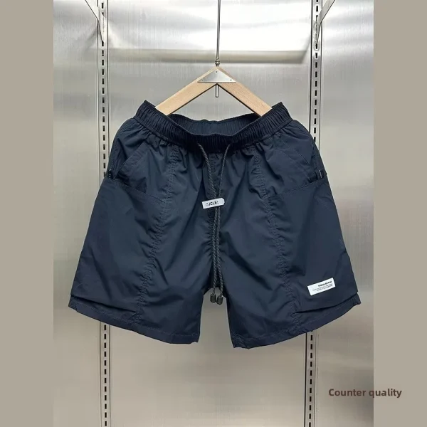 Men's Summer Outdoor Sports Shorts Lightweight Quick-Dry  Style Casual Loose Elastic Waist Trendy