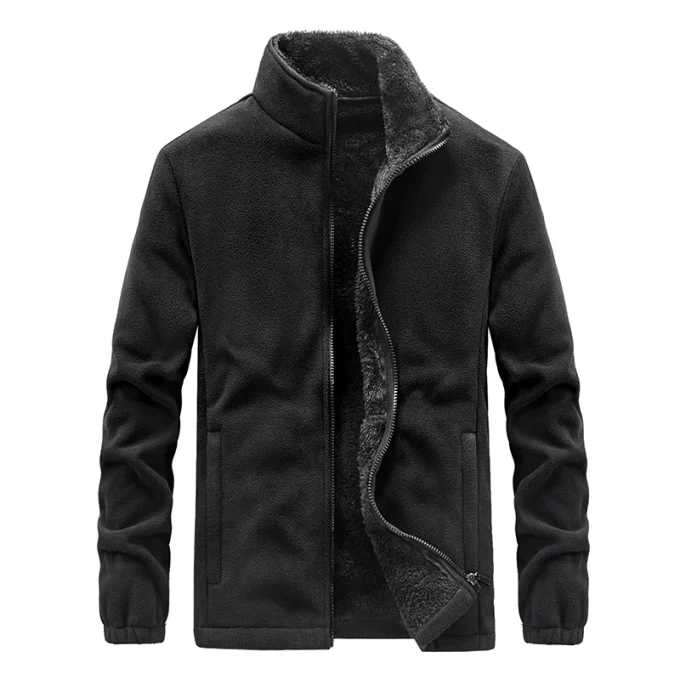 Men 2025 New Winter Fleece Jacket Parka Coat Men Spring Casual Tactical Outwear Thick Warm Jacket Vintage 100pcs