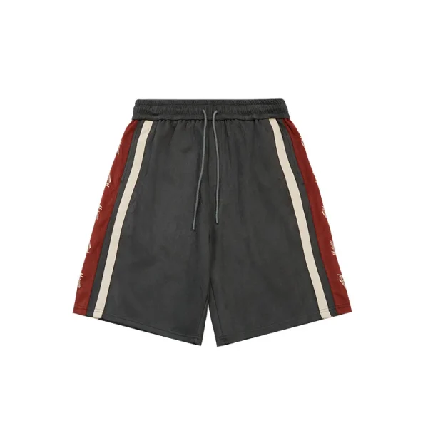 MDQ Color Block Running Basketball Shorts for Mens Shorts - Image 2