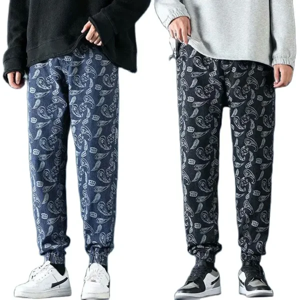 2025 Street Style Hip Hop Jeans Cargo Pants Men Mens Jean - Image 2