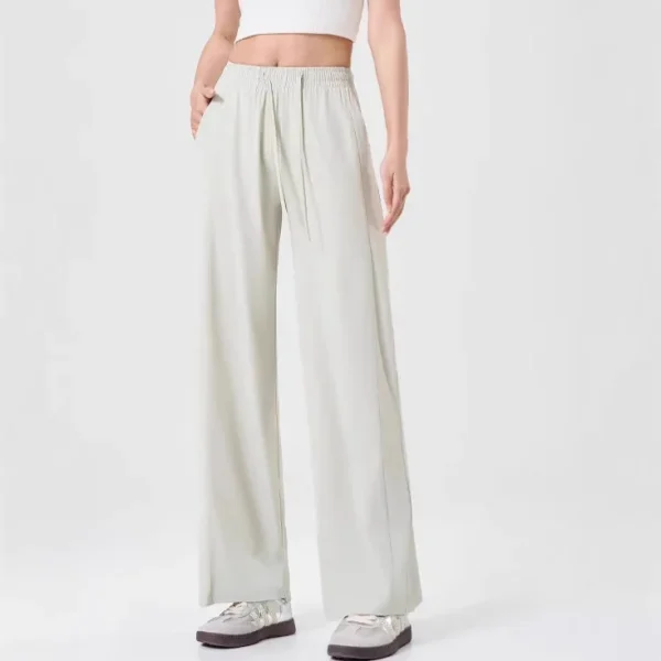 Draped Loose Wide-leg Casual Pants Outdoor Sports Slimming Straight-tire Quick-drying Pants - Image 3