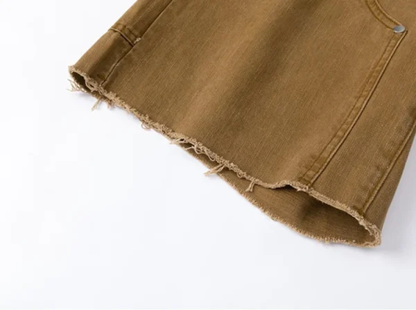 Multi-pockets Double Layer Work Shorts for Woods Men - Image 4
