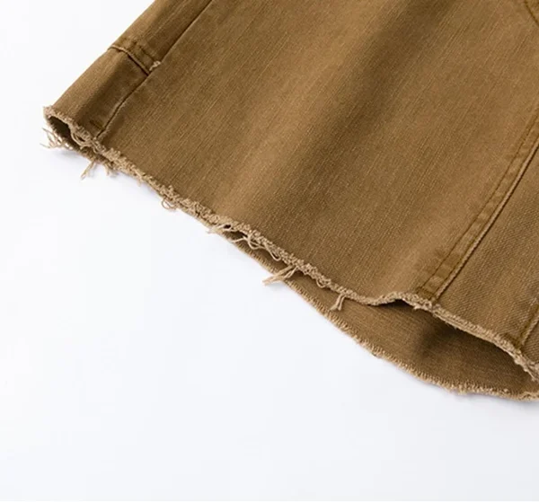 Multi-pockets Double Layer Work Shorts for Woods Men