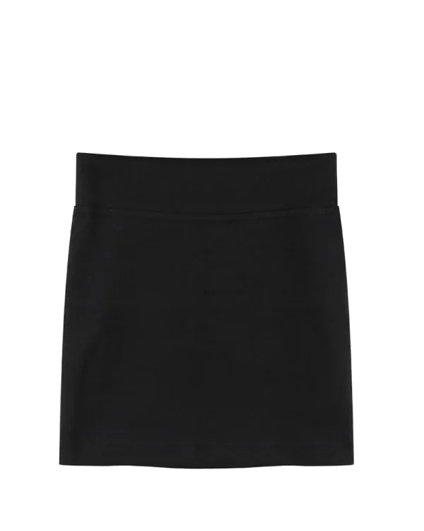 Black High Elastic Sexy Hip Skirt for Women Casual High Waist Empire Waistline Hot Girl Style for Summer
