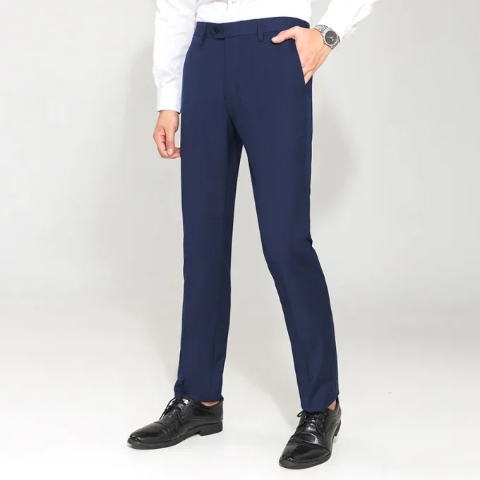 Business Mens Pants Good Quality Fashion Classic Plus Size Trousers Suits Pants