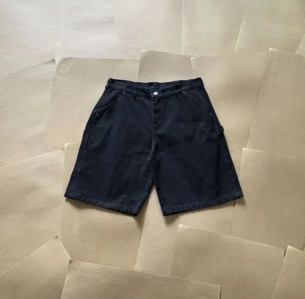 12 oz Washed B28 Flap Pocket Denim Shorts Summer American Logging Style Breathable Vintage Casual Pants Jeans - Image 6