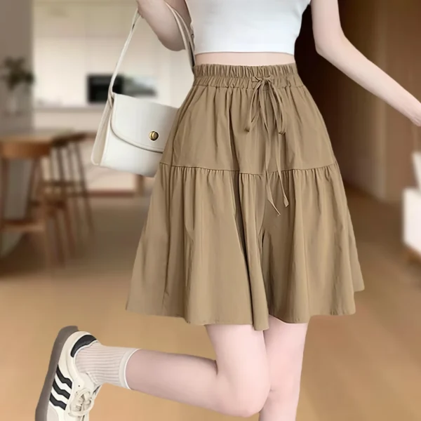 Women's Summer Casual High Waist Wide Leg Pants  Shorts High Praise Rate Direct Supply
