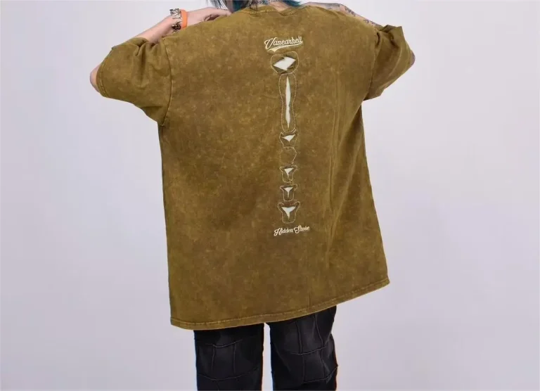High Quality Men's Plain Tee Shirt Distressed Washed Tshirts Oversized T-shirts for Summer - Image 3