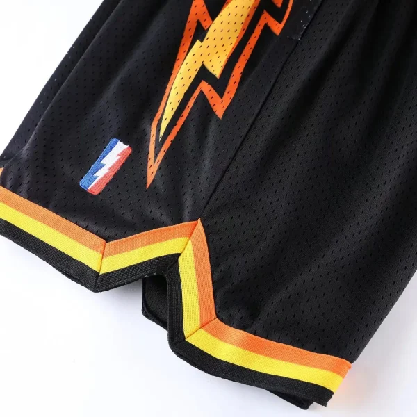 Vintage Streetwear Fitness Sports Jogger Printed Plain Mesh Basketball Shorts Men