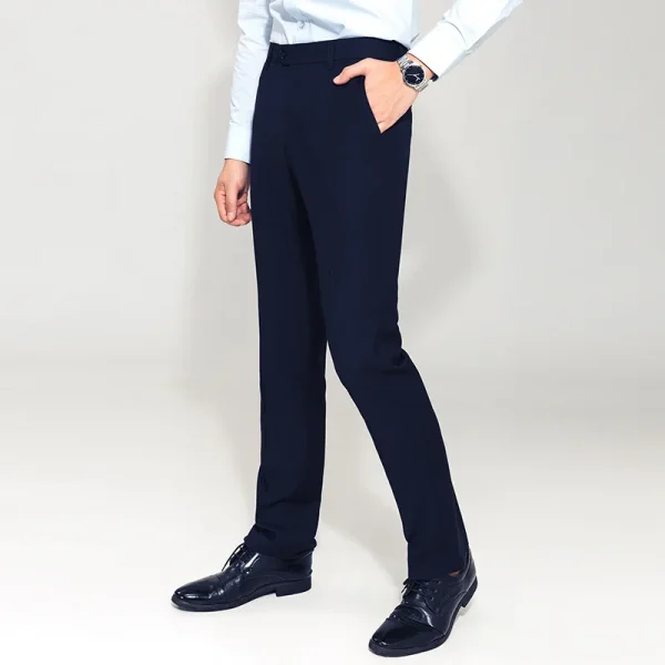 Business Mens  Pants Good Quality Fashion Classic Plus Size Trousers Suits Pants - Image 4