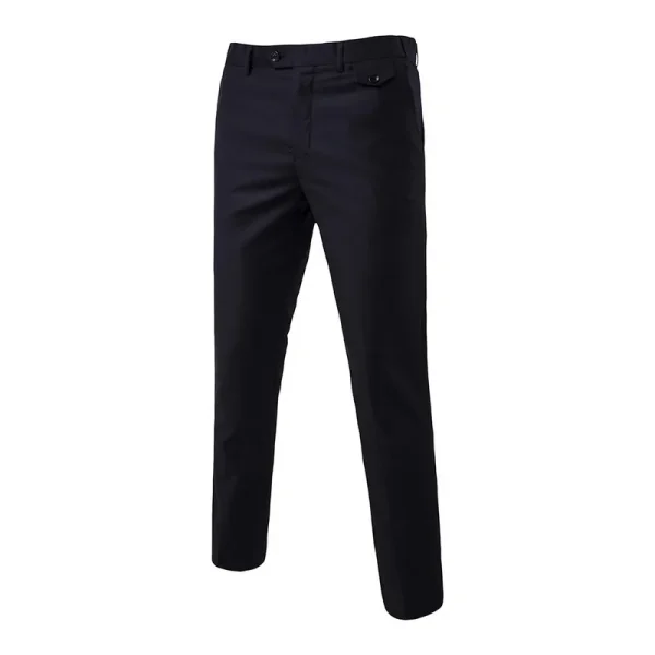 2025 Hot Sale Mens Suits Pants Formal Business Latest Black Color Dress Trousers Men's Plus Size for Men