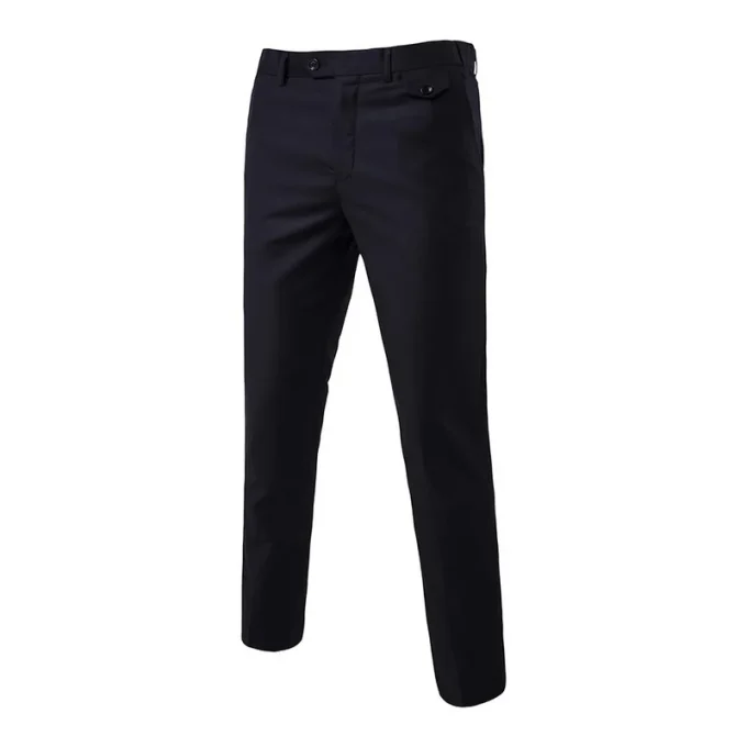 2025 Hot Sale Mens Suits Pants Formal Business Latest Black Color Dress Trousers Men's Plus Size for Men