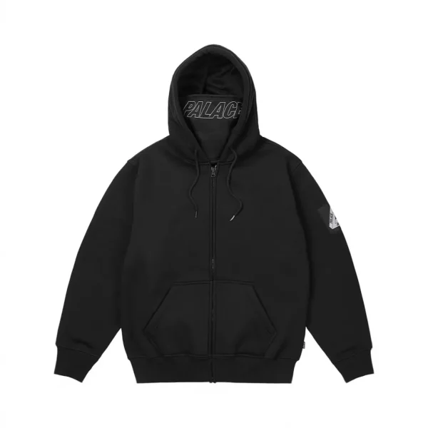 2025 Autumn Winter Trendyy Men's Crocheted Hooded Sweatshirt Jacket Printed Solid Pattern Loose Fit Ins Design