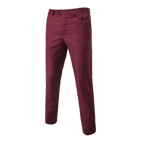 2025 Hot Sale Mens Suits Pants Formal Business Latest Black Color Dress Trousers Men's Plus Size for Men - Image 4
