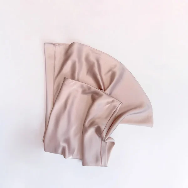 Women's High Waist A-Line Fishtail Skirt Long Satin-Draped Acetate Skirt with French Style for Spring Summer Casual Dressing - Image 3