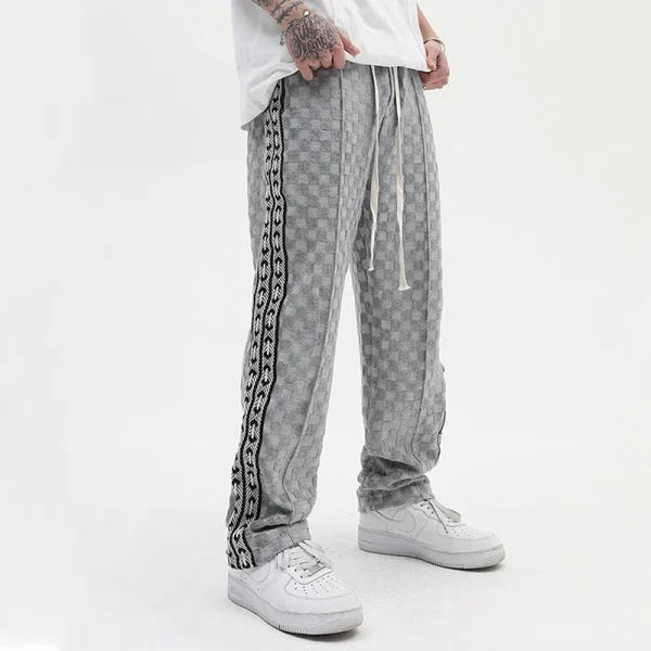 Casual Jogger Pants Men Straight Trousers 2025 Hot Sale Men's Fashion Woven Adults Lightweight Made Designs 50pcs