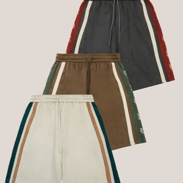 MDQ Color Block Running Basketball Shorts for Mens Shorts