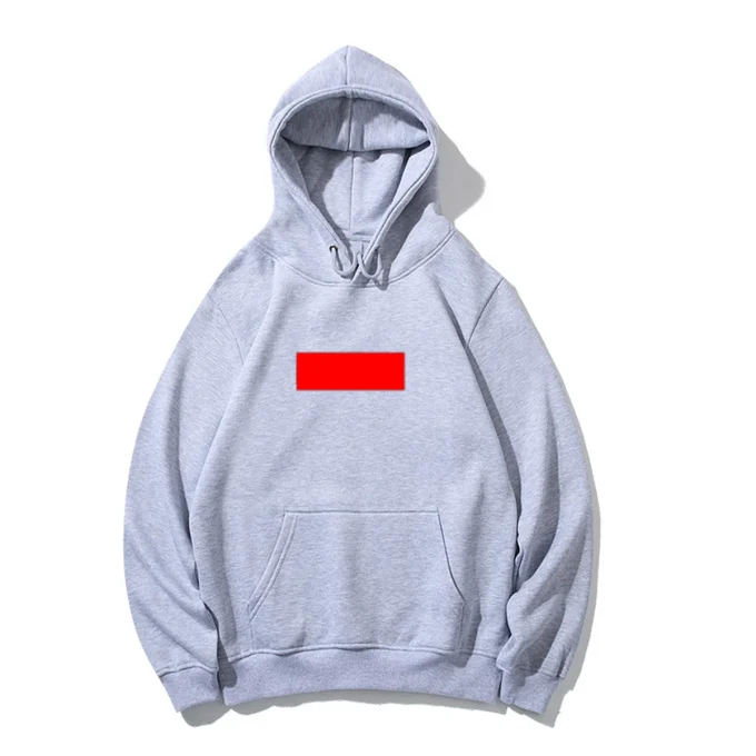 Fashion Cotton Embroidery Sport Hip Hop Bulk Casual Mens Hoodies for Men - Image 3