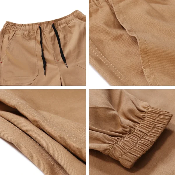 Blank High Quality Multi Pockets Men Casual Pants Jogger Sweatpants for Men - Image 3