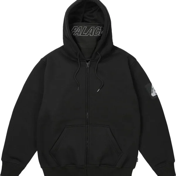 2025 Autumn Winter Trendyy Men's Crocheted Hooded Sweatshirt Jacket Printed Solid Pattern Loose Fit Ins Design