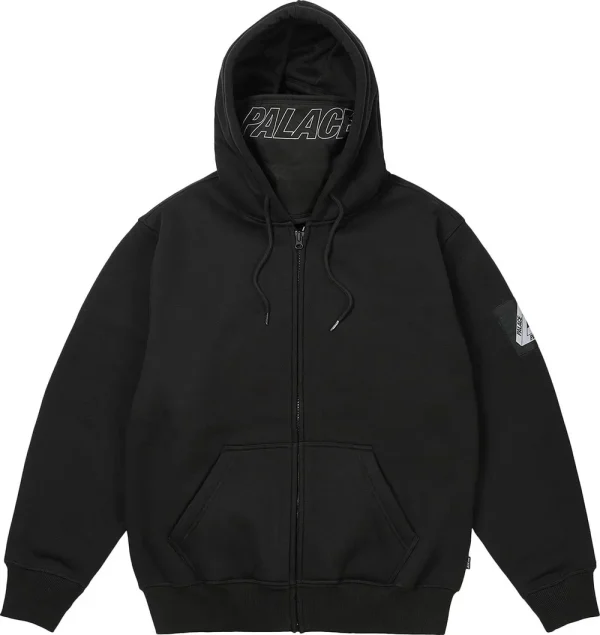 2025 Autumn Winter Trendyy Men's Crocheted Hooded Sweatshirt Jacket Printed Solid Pattern Loose Fit Ins Design - Image 6