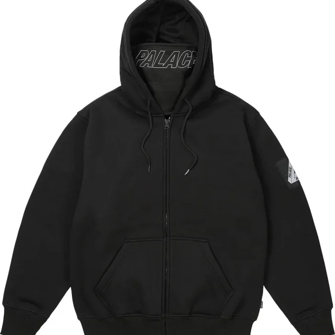 2025 Autumn Winter Trendyy Men's Crocheted Hooded Sweatshirt Jacket Printed Solid Pattern Loose Fit Ins Design