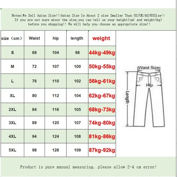 2025 Butterfly Print Jeans Men Pants Loose Baggy Jeans Casual Denim Pants Stretch Straight Fashion Trousers - Image 3