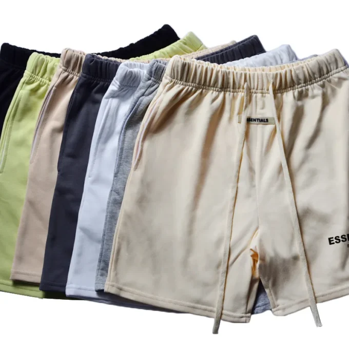 2025 Men's Shorts Jogger Pants High Street Man Fashion Cotton Loose Fit Casual Jorts